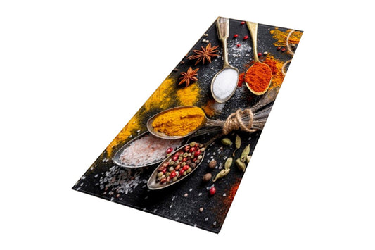 Spice Cooking Kitchen Rugs Anti-fatigue Standing Waterproof Non Slip-Style 3