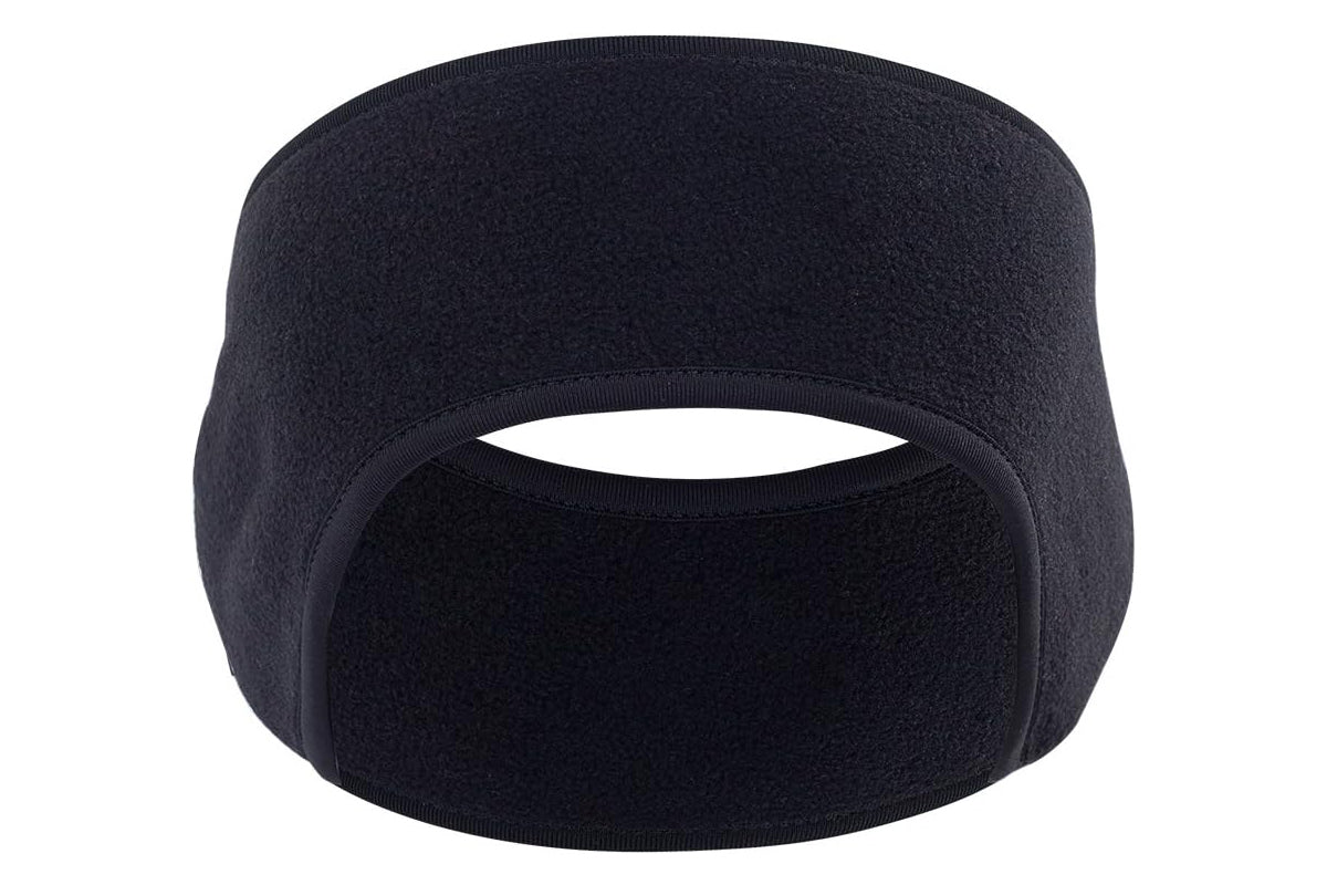 2 Pieces Ear Warmer Running Headband - Black and Grey