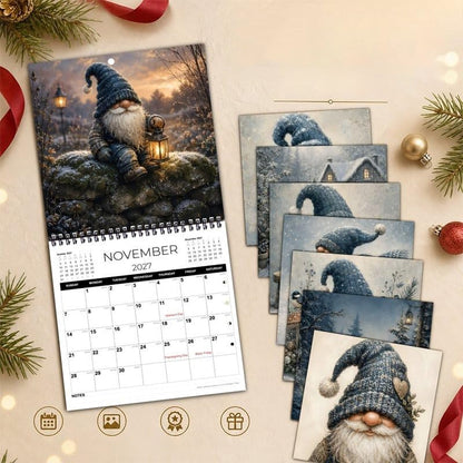 3 Pack 2027 Wall Calendar from January to December Yearly Wall Calendar