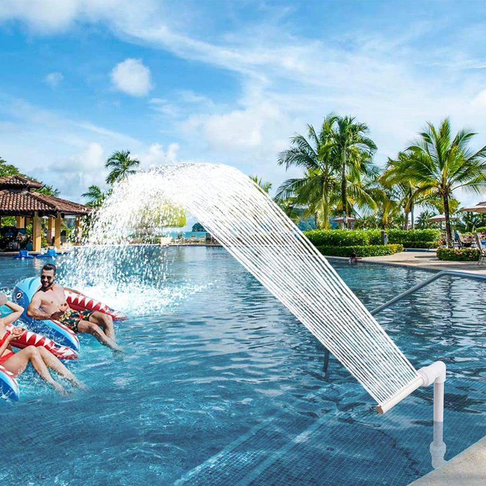 Swimming Pool Waterfall Fountain Above Ground Pool Sprinkle Accessories Single Fountain Head Style