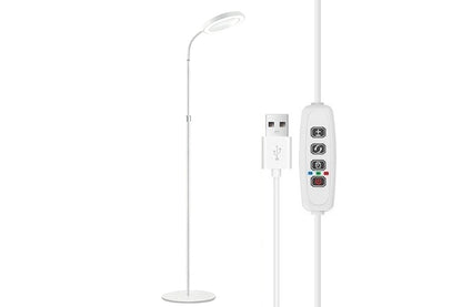 Floor Plant Grow Light Full Spectrum Tripod Stand - White