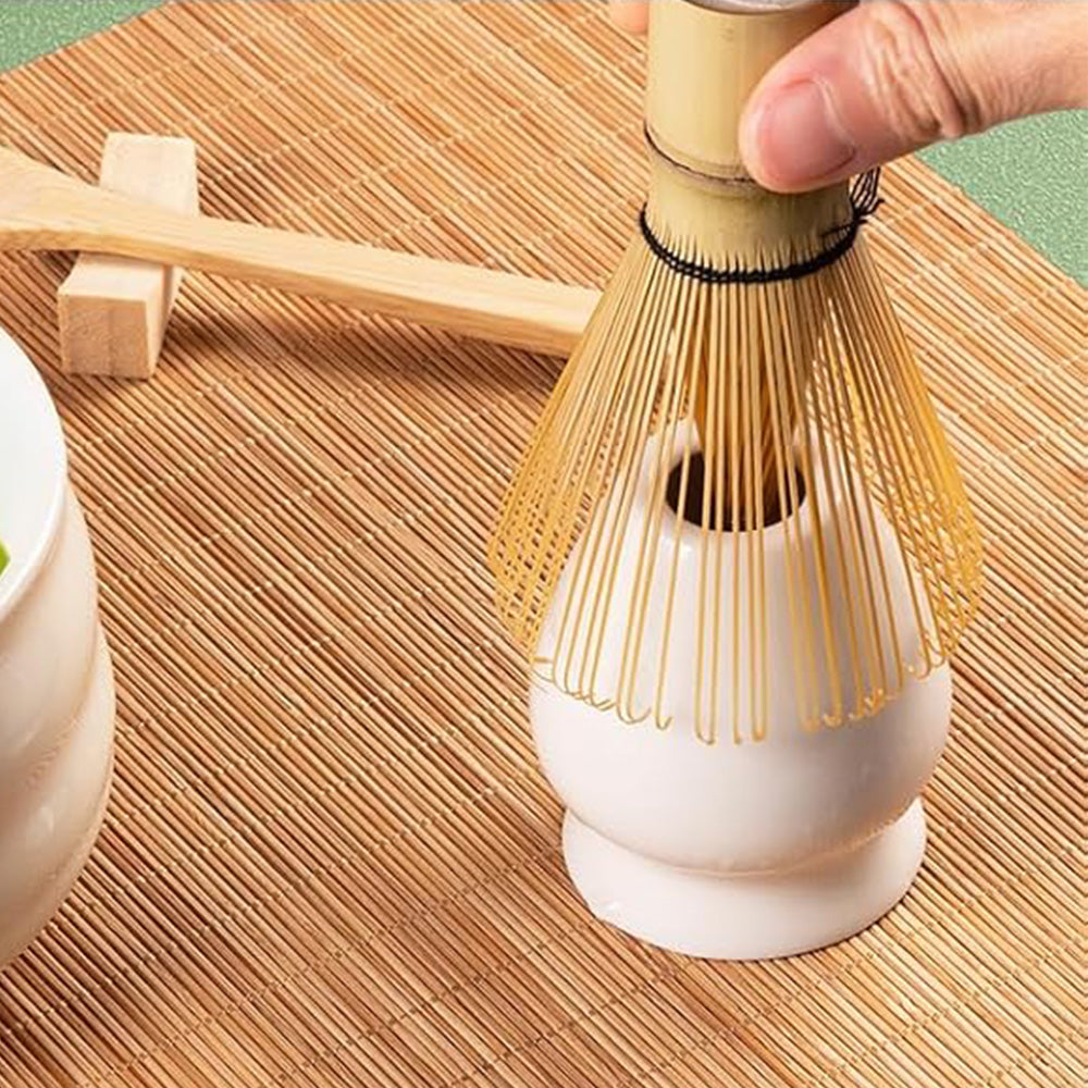 Matcha Whisk Set ââ‚?Starter Kit with Sifter Bamboo Scoop & Whisk