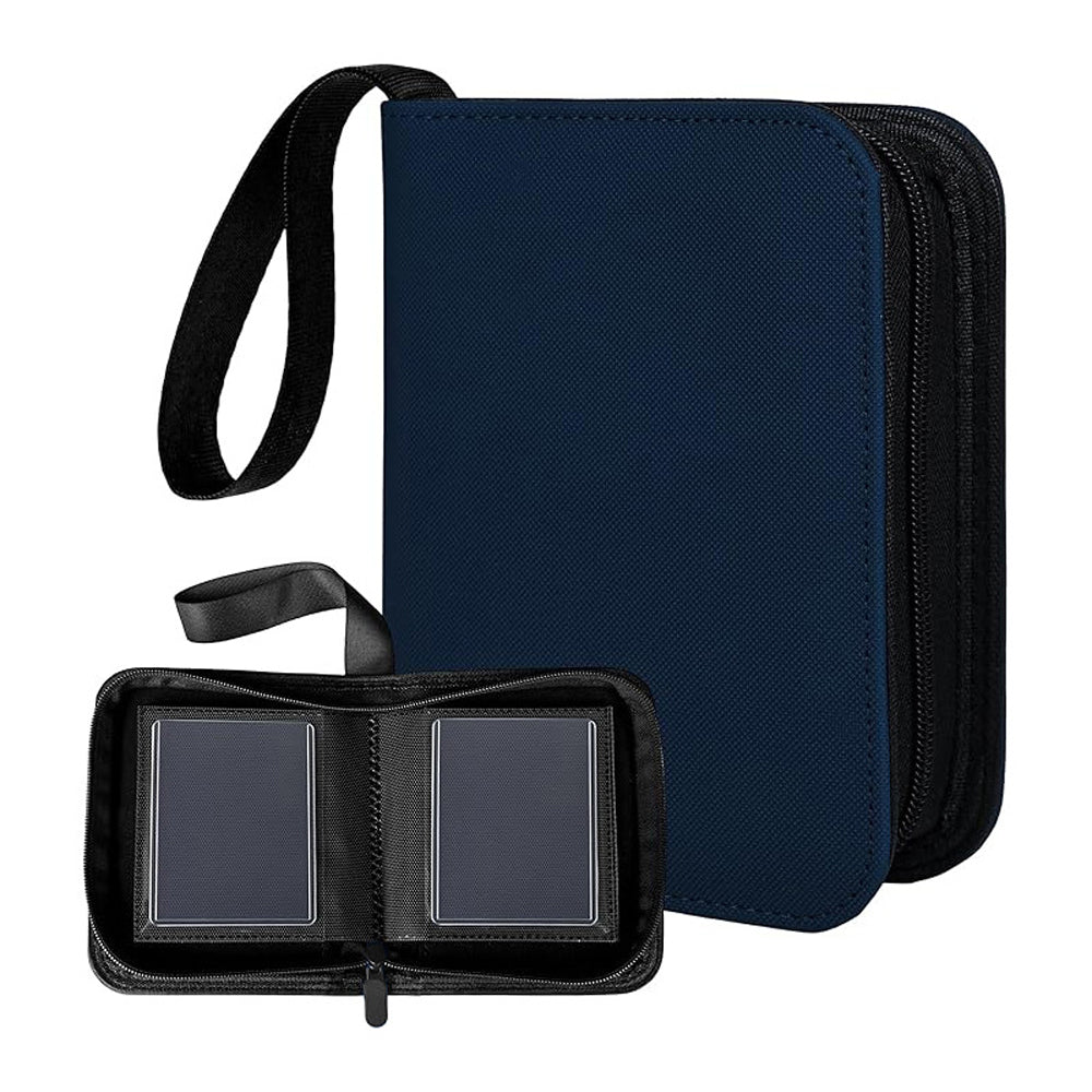 40 Pockets Card Album with 20 Pages-Blue