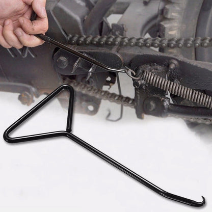 2Pcs Motorcycle Exhaust Spring Puller Tool T Shaped Handle Pipe Springs Hook