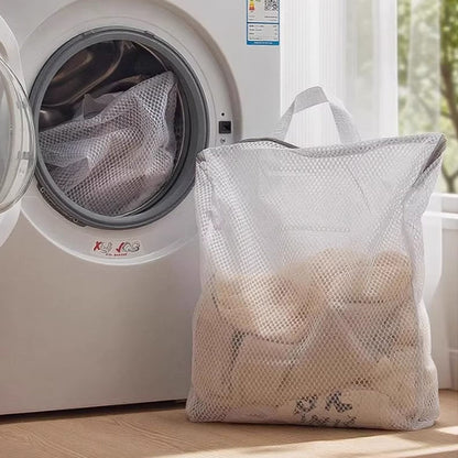 4 Pack 3D Polyester Mesh Laundry Bags with Handles