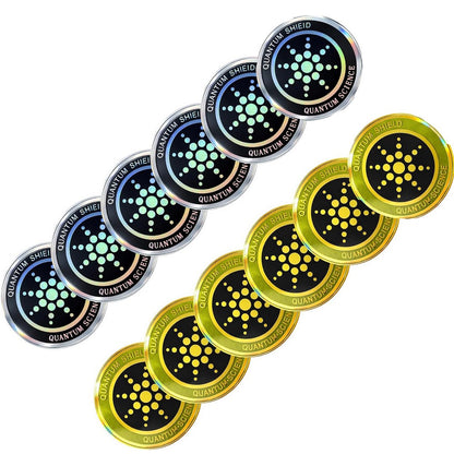 12Pcs Anti Radiation Stickers EMF Protection Phones Laptops Stickers