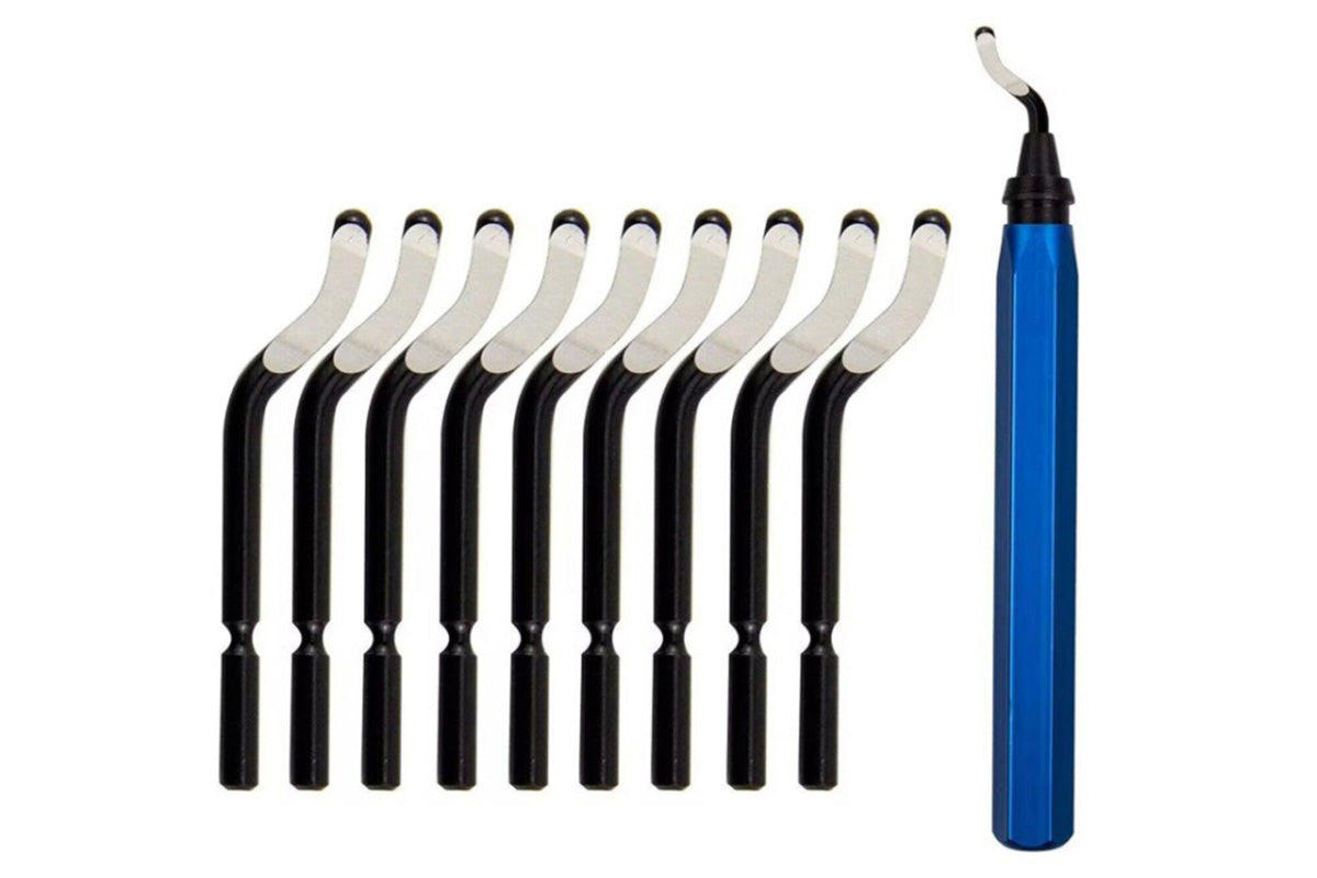 Deburring Tool with 10 High Speed Steel Blades Deburring Tool 3D Printing