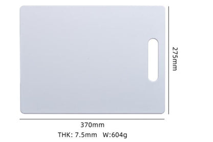 37x27.5cm Reversible Plastic Cutting Board Kitchen Chopping Board for Chopping Slicing