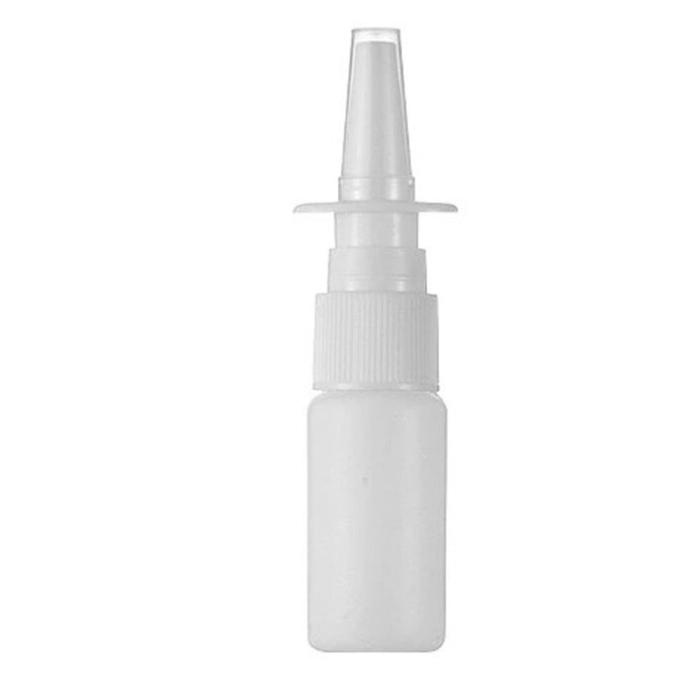 10 Piece 5 ml PET Refillable Fine Mist Spray Pump Bottles - White