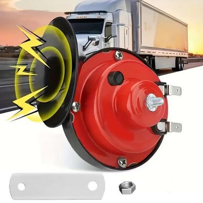 2Pcs Loud Snail Horn for Motorcycle Car Truck SUV Boat-24V