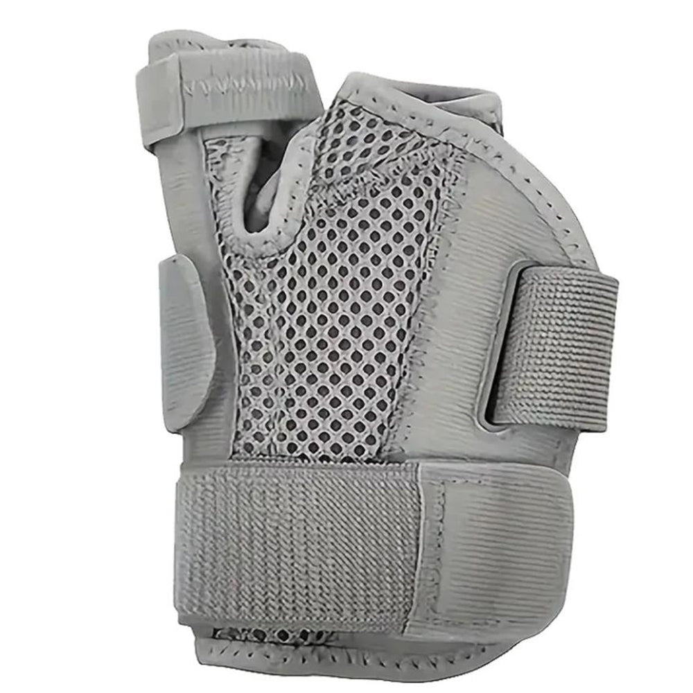 Thumb Brace Removable Thumb Spica Splint for Left Right Hand Gray