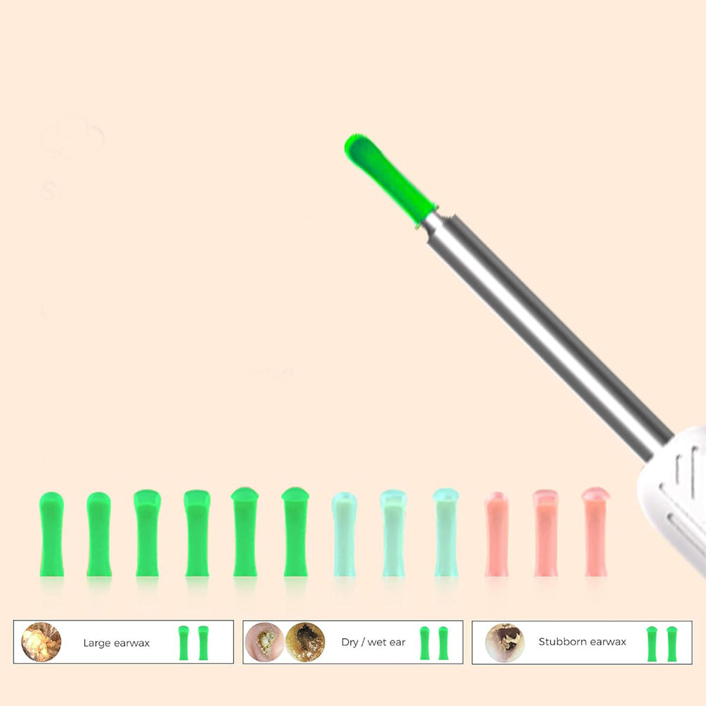 Visual WiFi Ear Wax Remover Wireless Ear Scoop with Camera Ear Cleaning Removal Pick Tool with Base