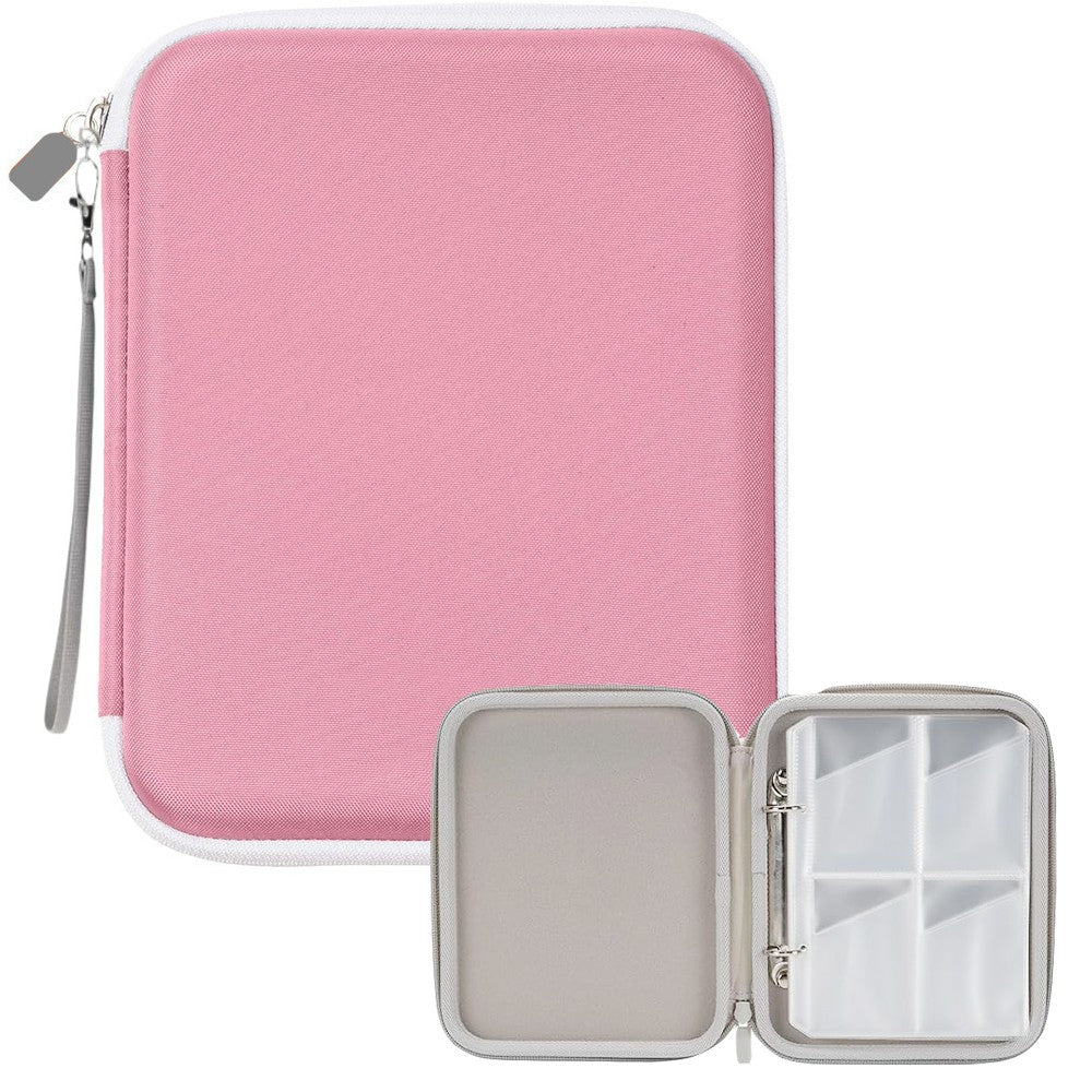 Card Case for Yoto Cards 80 Pockets Folder with Zipper for Yoto Player and Mini-Blue