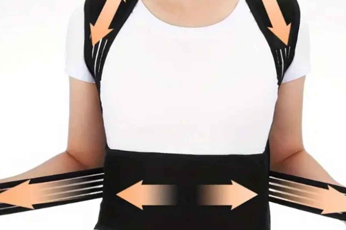 2Pcs  Self Heating Belt Lumbar Lower Back Support Brace For Therapy Pain Relief