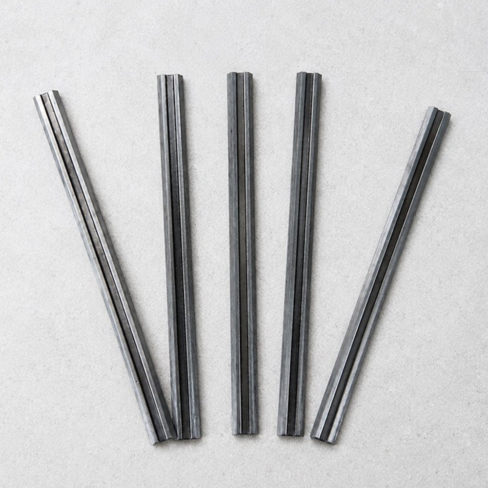 10 Pcs 65MN Steel Planer Blades 82 x 5.5 x 1.1 mm