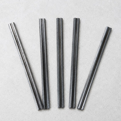 10 Pcs 65MN Steel Planer Blades 82 x 5.5 x 1.1 mm