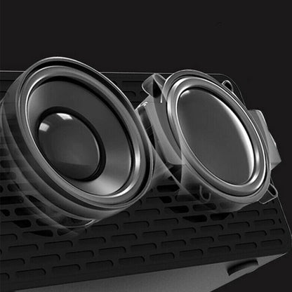 Wireless Charging Bluetooth Speaker with LED Digital Alarm Clock