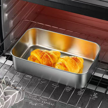 5Pcs Stainless Steel Food Storage Containers with Lids for Picnic Travel