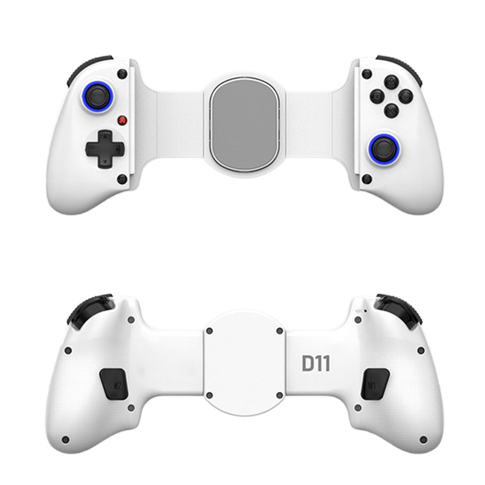 Wireless Stretching Game Controller Ergonomic Handheld Controller with Turbo/Programming for Nintendo Switch/PC White