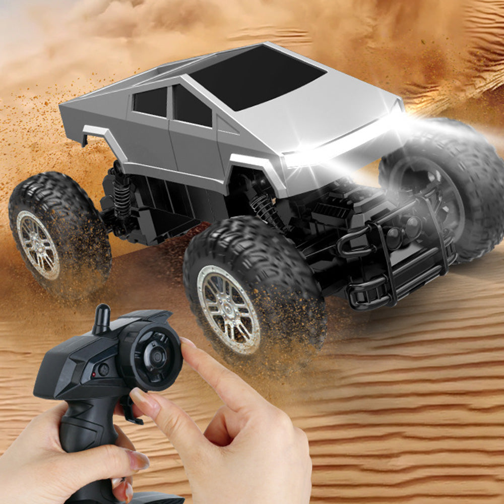 2.4GHz RC Amphibious Car 4WD All Terrain Off Road Truck Toy for Kids