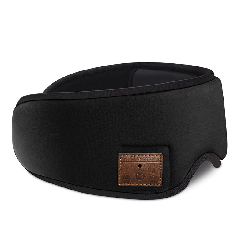 Sleep Mask Eye Mask Sleep Headphones Bluetooth 5.0 Wireless 3D Eye Mask -Black