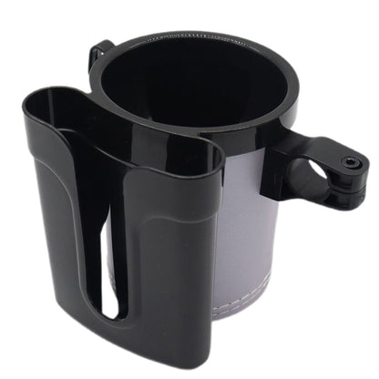 3-in-1 Bike Cup Holder with Cell Phone Keys Holder Water Bottle Holder for Bicycles Grey