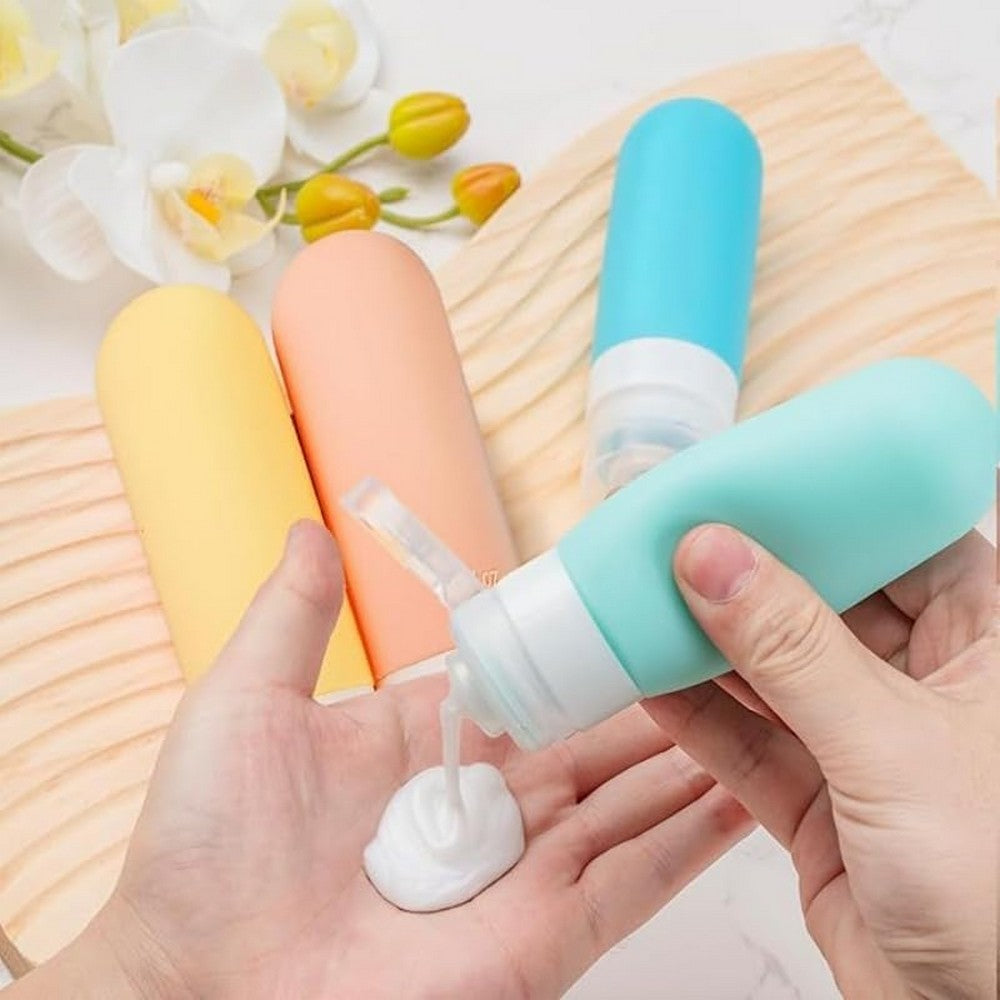 17Pcs Travel Bottles for Toiletries Silicone Travel Containers for Shampoo
