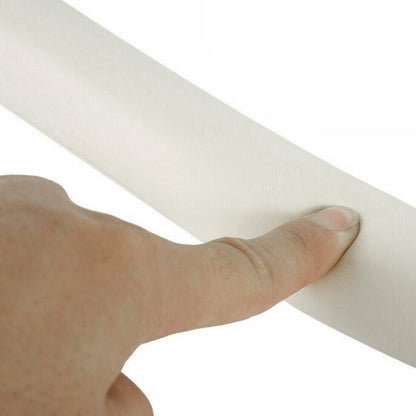 2 Piece L Shaped NBR Foam Table Edge Guards - White