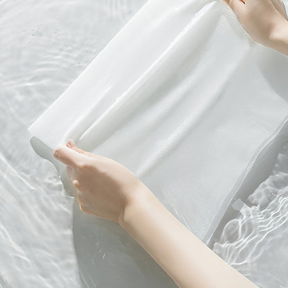 28Pc Disposable Compressed Towels Travel Washcloth Wet and Dry Use