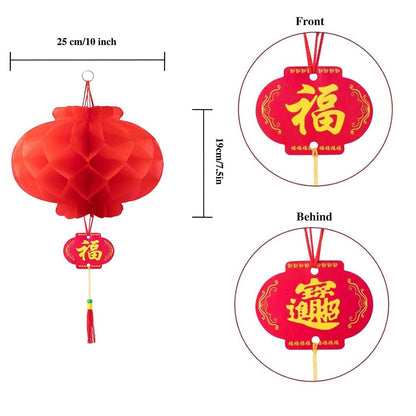 50Pcs Chinese New Year Lanterns Festival Decorations for Wedding and Restaurant