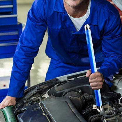 Offset Extension Wrench Impact Spanner Wrench with Square Drive Adapters for Car