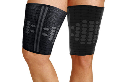 2Pcs Thigh Support Compression Sleeve for Men and Women Relieve Thigh Pain