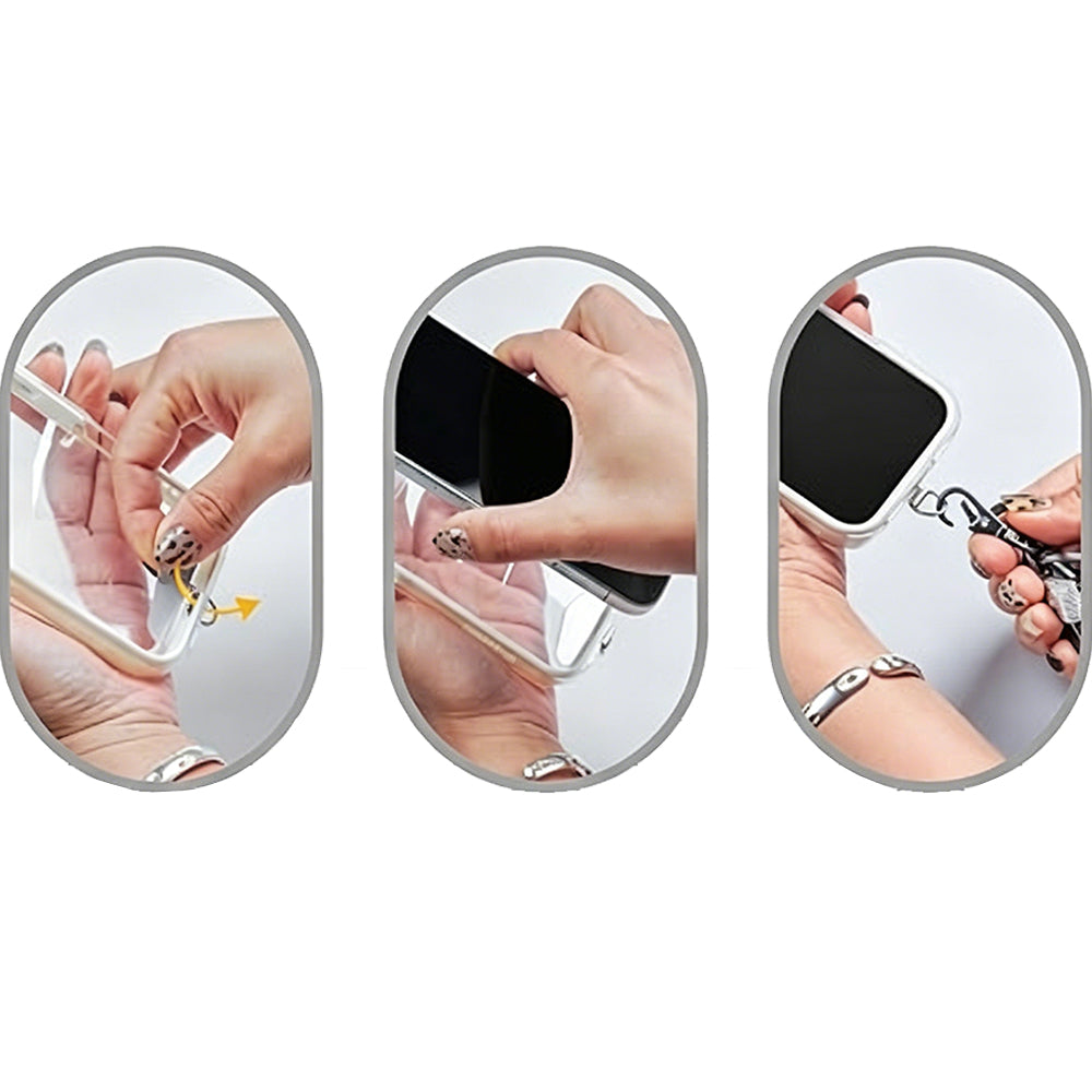 Retractable Anti Theft Phone Tether 60cm Phone Lanyard-Style2