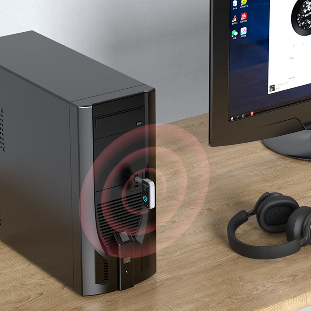 Bluetooth Car Adapter ââ‚?Wireless Audio Receiver and Transmitter with Dual-Mode Functionality