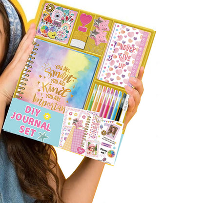 DIY Journal Kit for Girls Scrapbook Diary Supplies Art Crafts Set