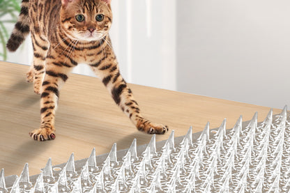 10PCS Cat Spike Mats Pet Training Mat Device Cat Deterrent Mat Set