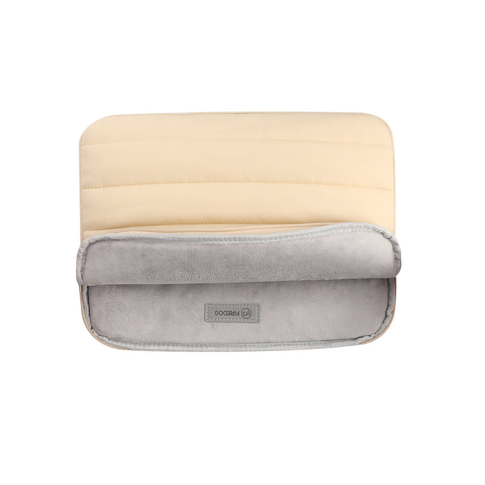 Carrying Case for 12.9-13.3 Inch Laptop Puffy MacBook Sleeve Apricot