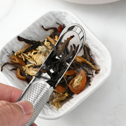 2-Pack Stainless Steel Long Handle Tea Infuser with Hook