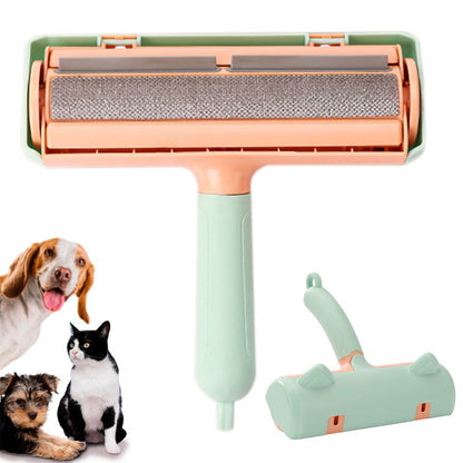 Reusable Pet Hair Remover Roller ââ‚?For Dog & Cat Fur on Furniture & Clothes Green