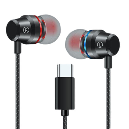 USB-C Over-Ear Hook Headphones for iPhone 16/15 Pro Max & Galaxy S25 Black