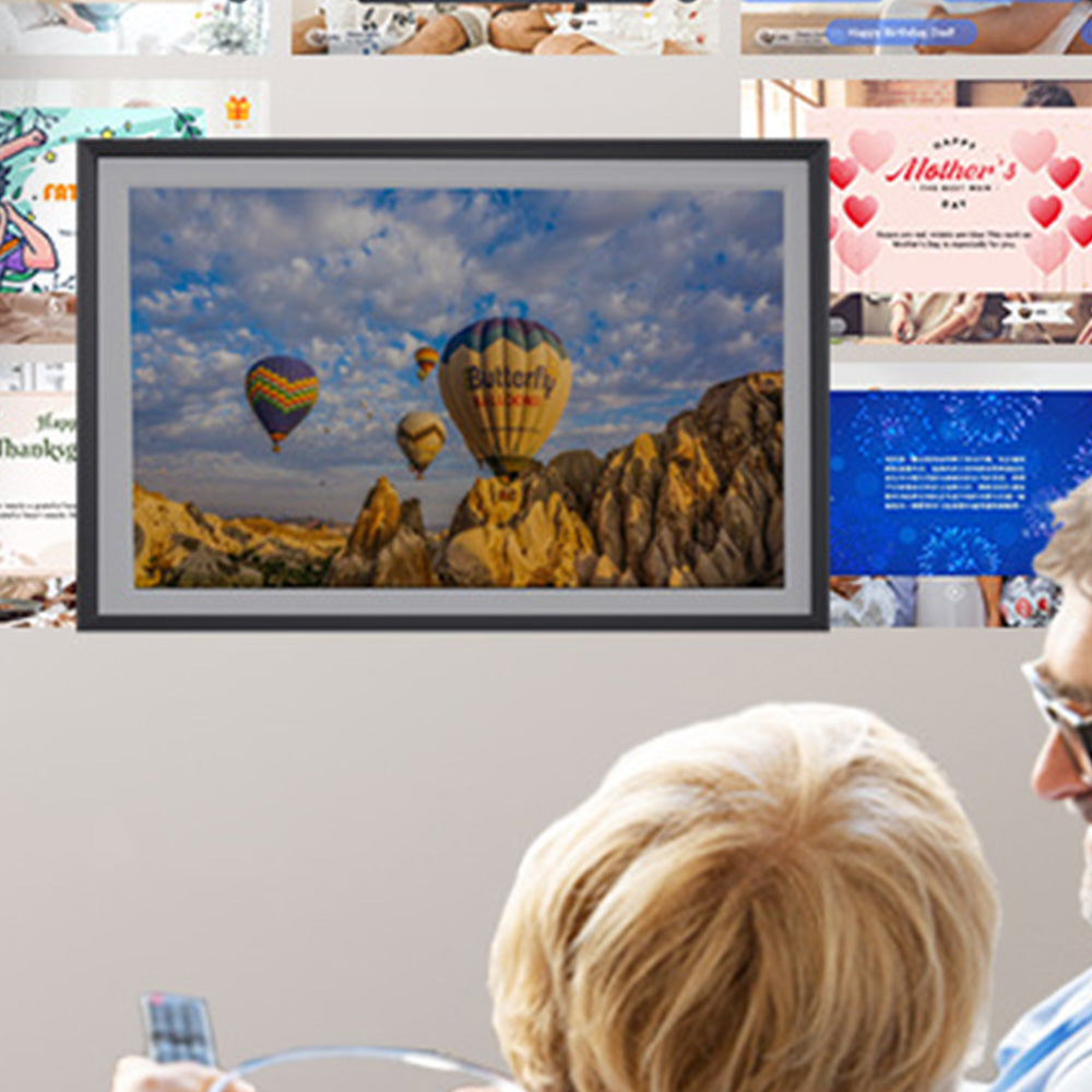 10.1 Inch Touchscreen Uhale Smart WiFi Digital Cloud Photo Frame with Mobile Photo Transfer-32 GB