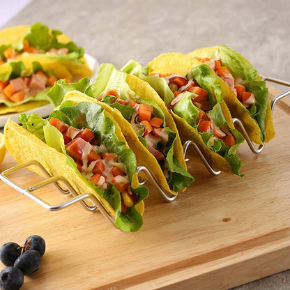 Stainless Steel Taco Holder For Taco Bar Gifts Accessories Oven Safe For Baking