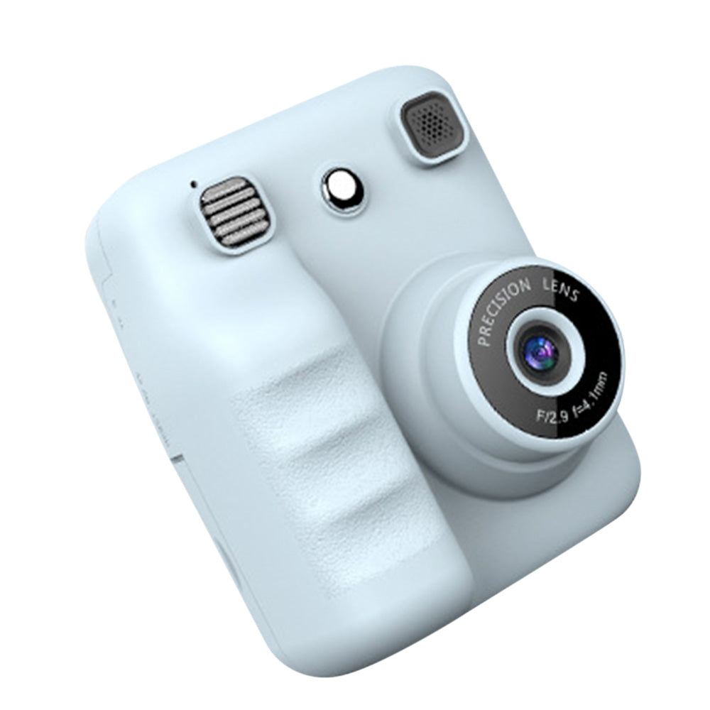 Instant Print Camera 1080P HD Portable Digital Camera with 32GB TF Card Gift Blue