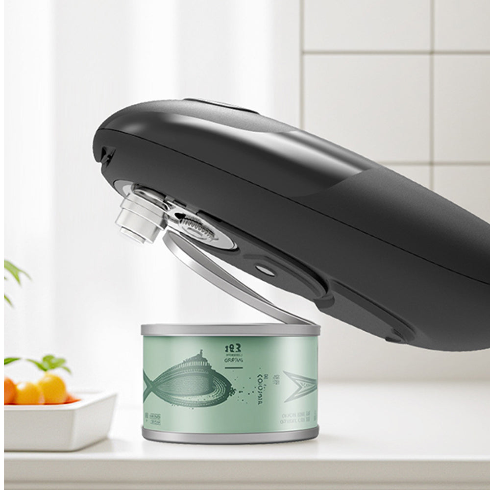 One Touch Electric Can Opener Fits All Can Sizes