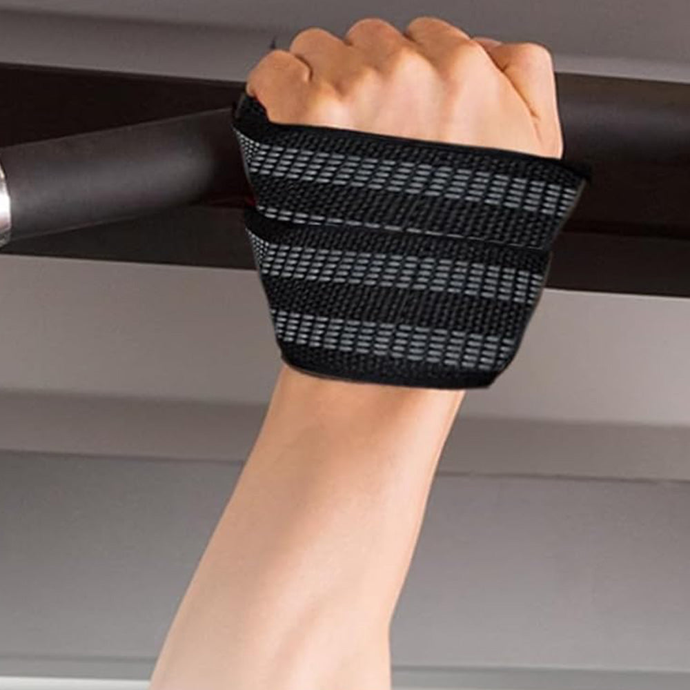 Figure 8 Lifting Straps for Deadlift Weightlifting Prevent Grip Slip Gym Wrist Belt