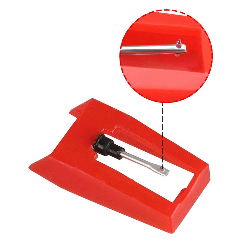 Ruby Ceramic Record Player Turntable Phonograph Replacement Stylus Needle Tool