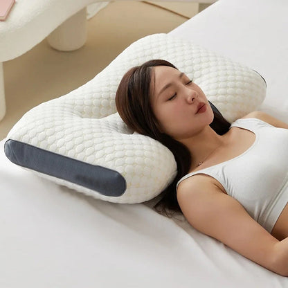 60x40cm Ergonomic Pillow Cervical Neck Pillow Neck Massage Pillow