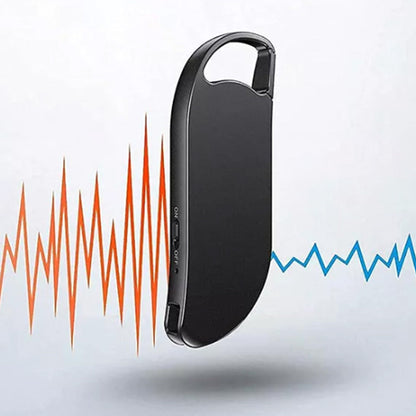 Mini Digital Voice Activated Recorder with 32GB Memory Audio Recording Device MP3 Player Black