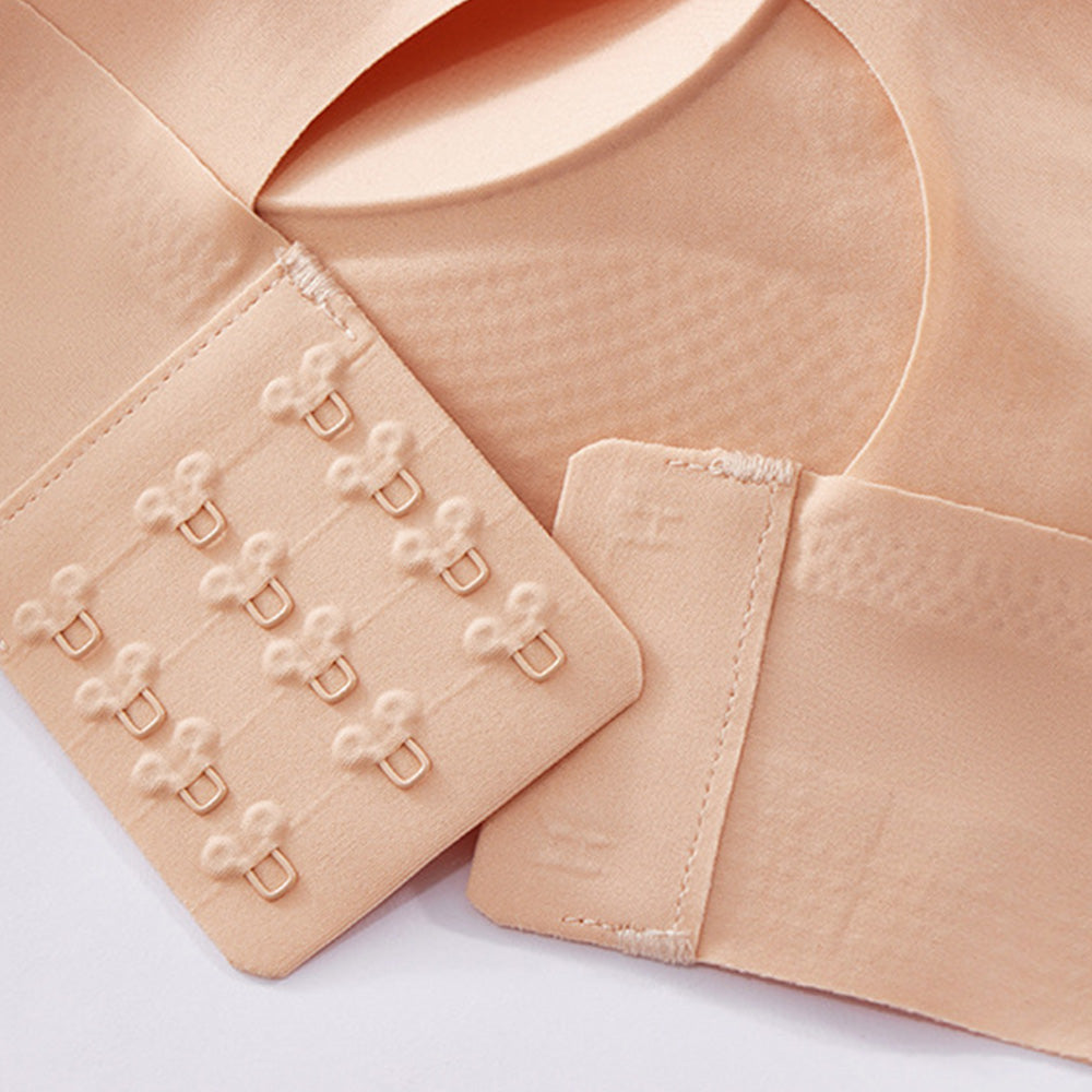 Seamless Bra for Women Adjustable Wirefree Bra-Nude