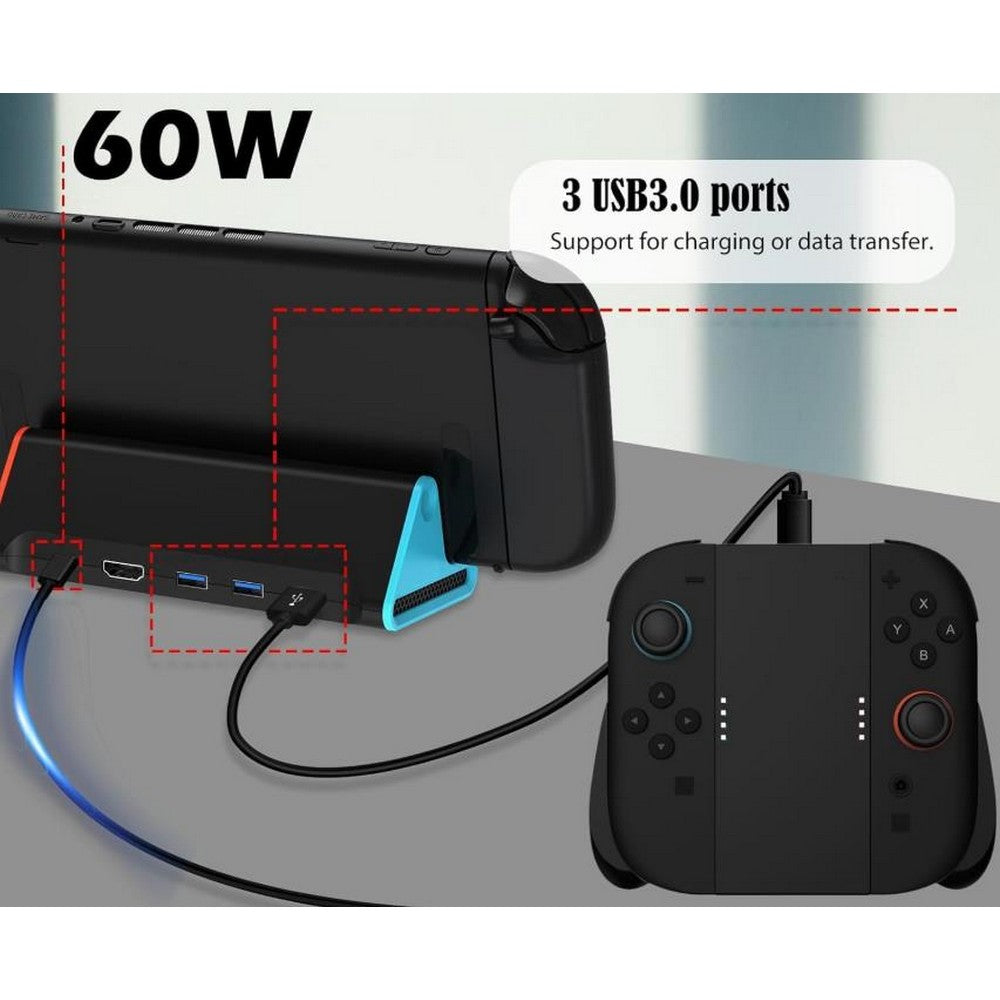 Portable Base Stand for Nintendo Switch 2 ONLY HDMI 4K Switch 2 Dock TV Station